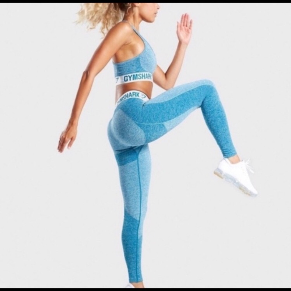 Gymshark Blue Flex Leggings